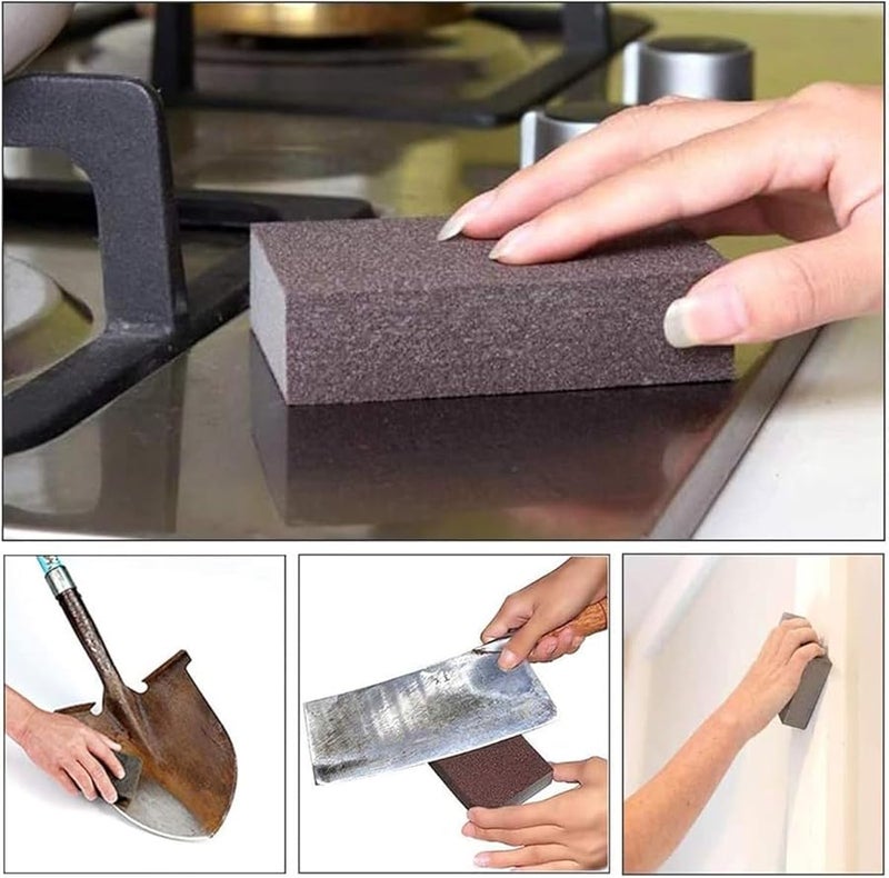 10 Pcs Reusable Sanding Sponge Blocks 180 Grit for Wood Metal Furniture Wet Dry Polishing - Image 5